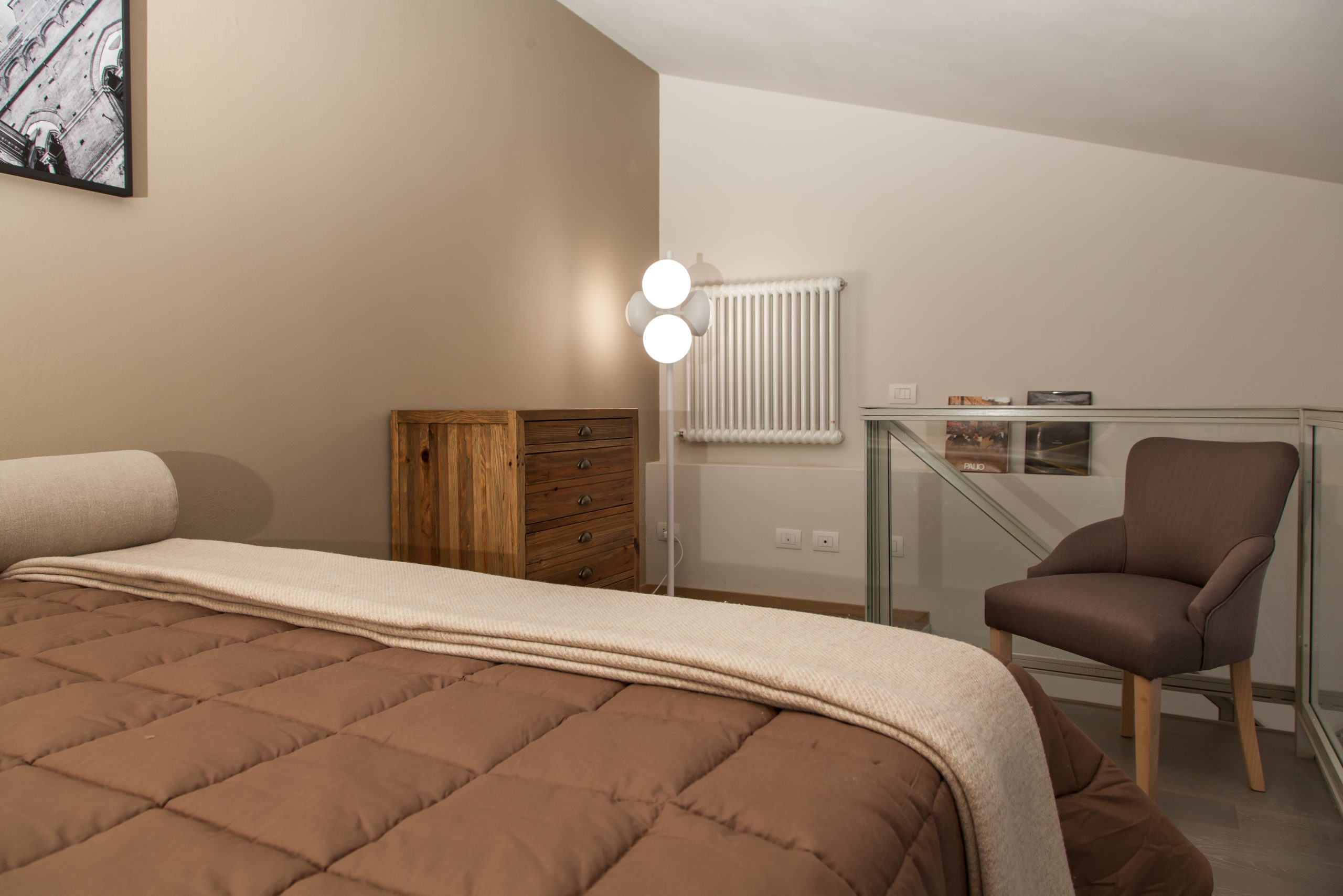 Luxury Siena Penthouse Bedroom Loft