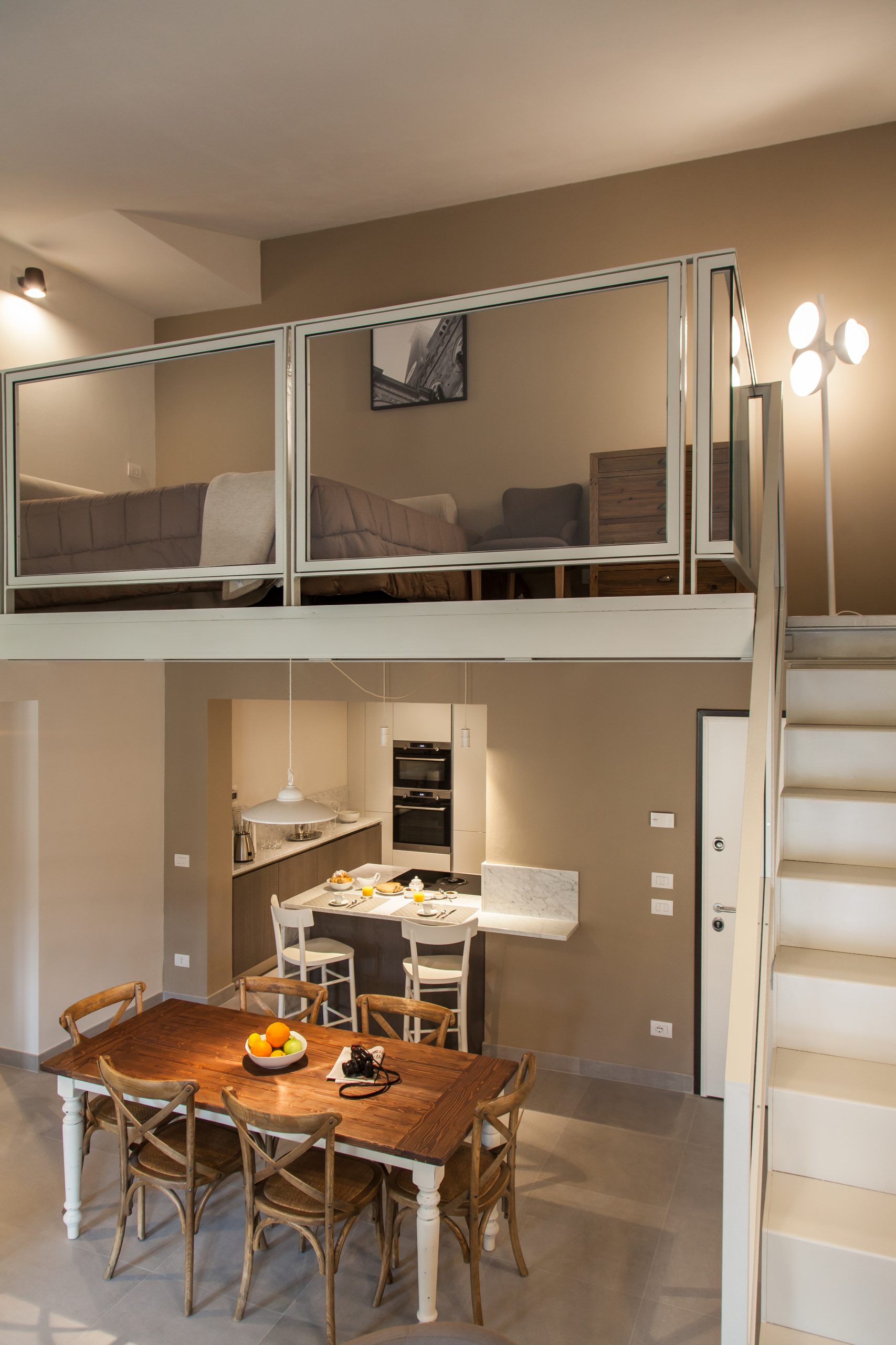 Siena Penthouse Luxury Kitchen and Bedroom