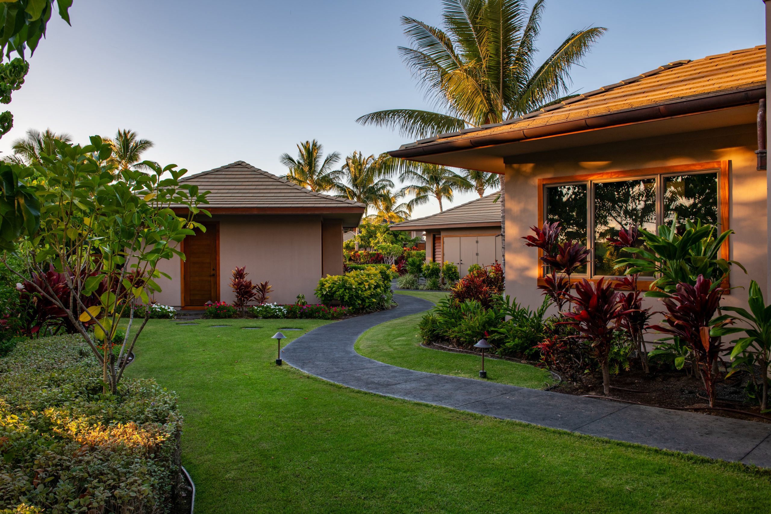 Mauna Lani 3 Bedroom Villa Outdoor Garden View