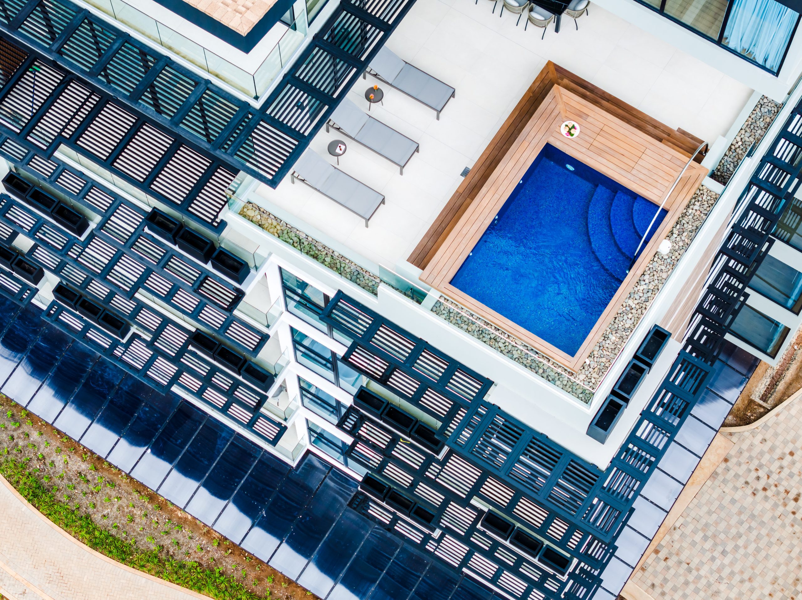 Private Pool at the Solaris Reserva Conchal Penthouse in Costa Rica