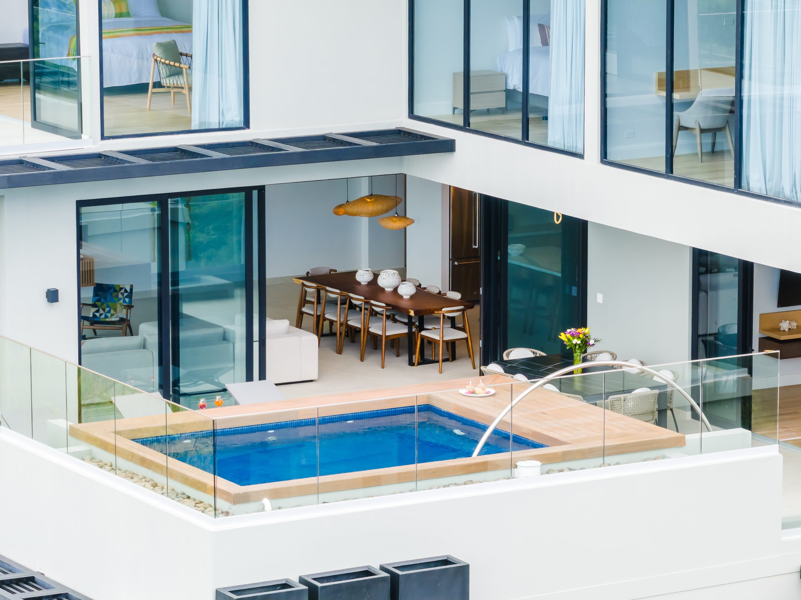 Luxury Penthouse at Solaris Reserva Conchal Private Pool Terrace in Costa Rica