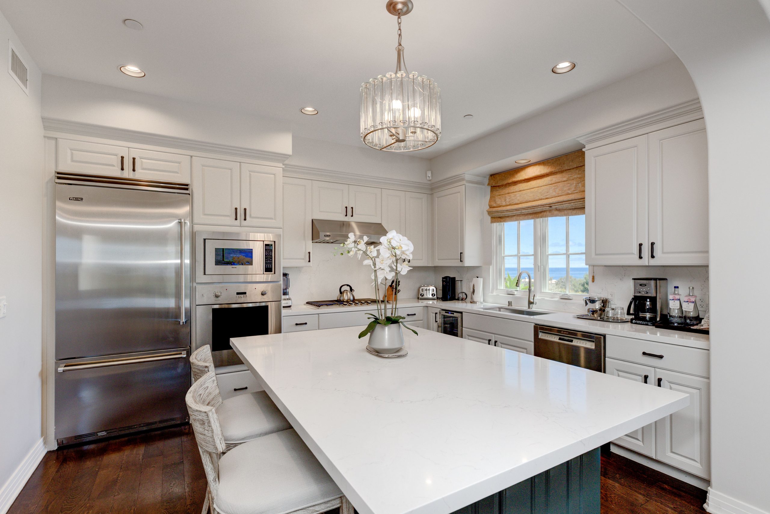 Luxury villa kitchen at Terranea Resort