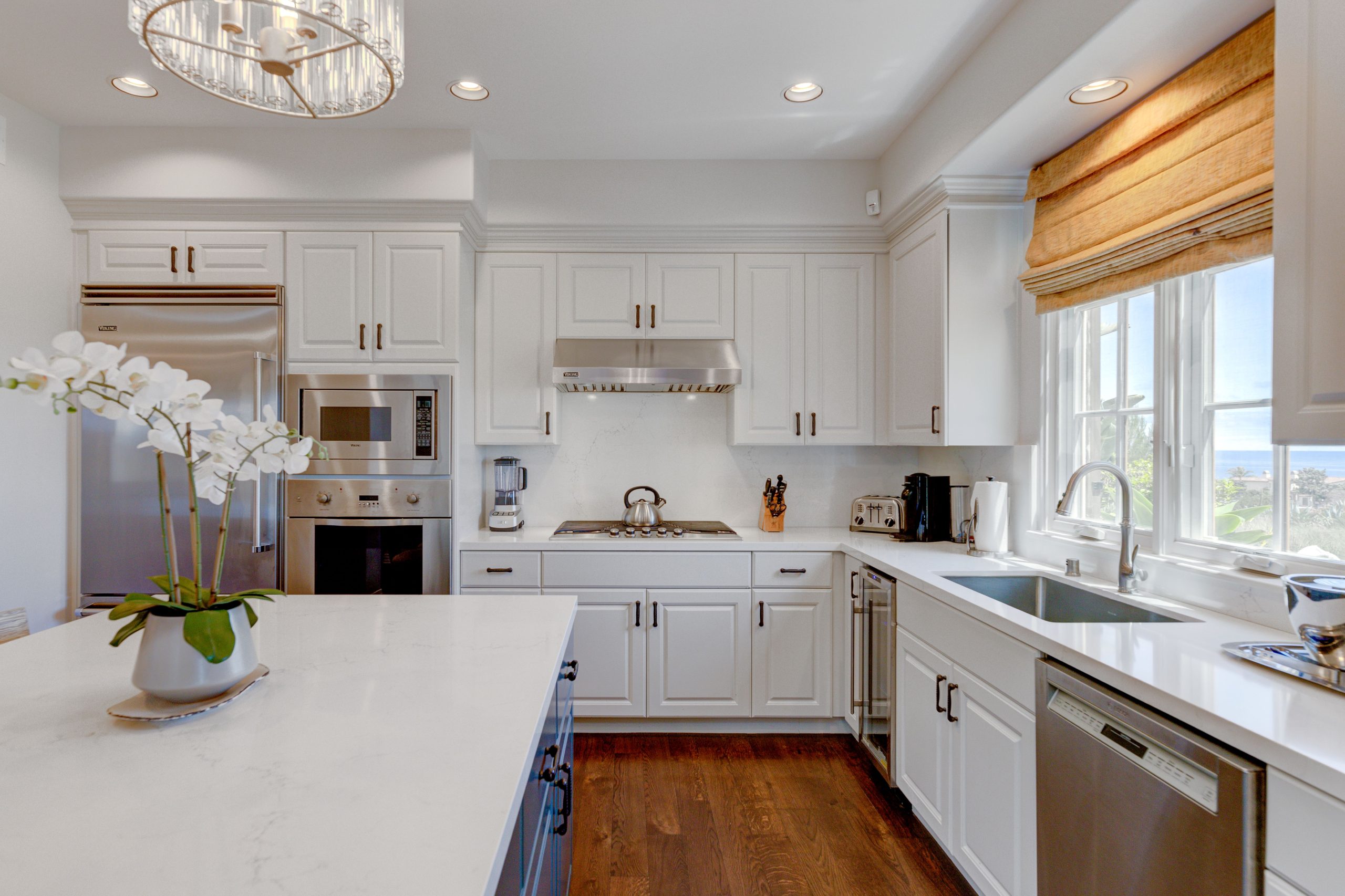 Luxury villa kitchen at Terranea Resort