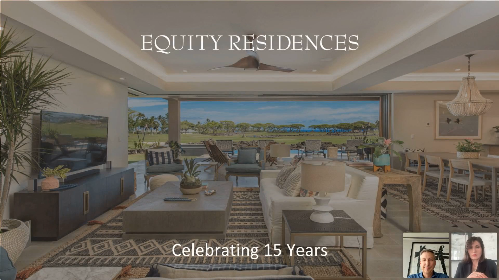 Luxury real estate investment webinar for accredited investors by Equity Residences